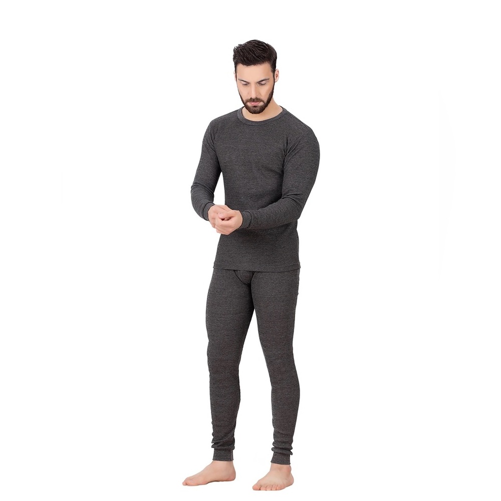 ✨ WARMWEAR Men’s 100% Cotton Thermal Underwear Long Johns Set - Size XXL